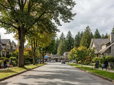 Arbutus neighbourhood in Vancouver